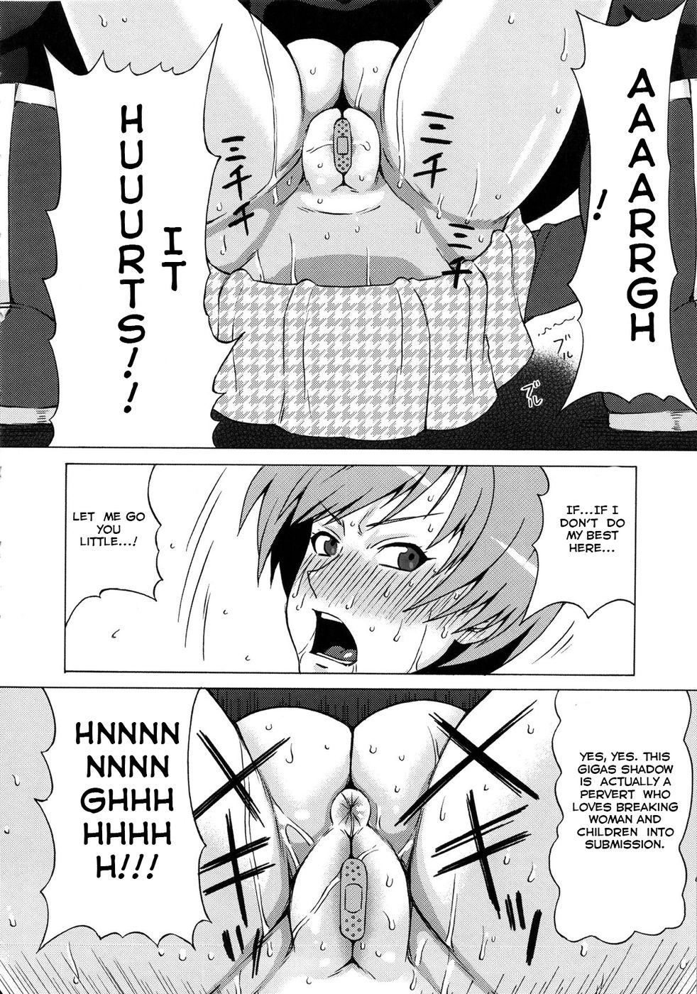 Hentai Manga Comic-Satonaka Chie ni Hidoi Koto o Shitemita.-Read-9